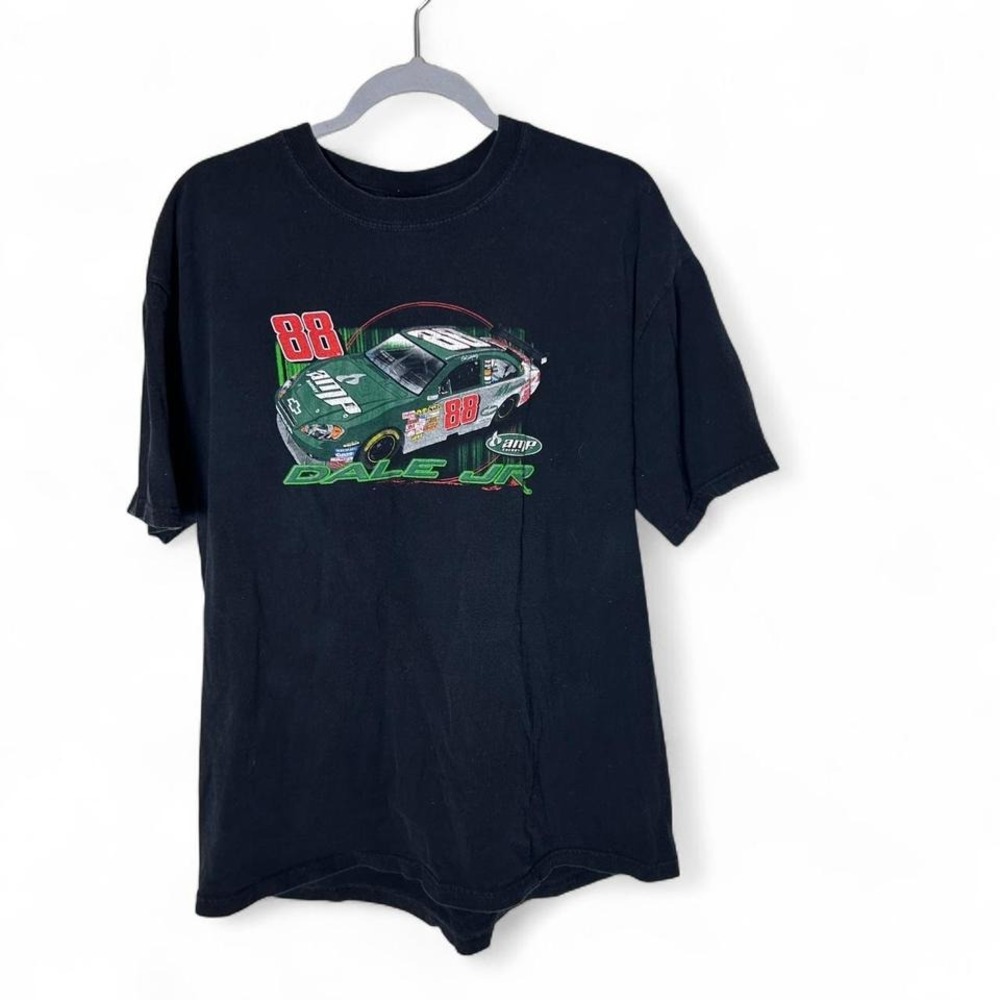 NASCAR Mens T Shirt Dale Jr 88 Amp Energy Black Chase Authentics Size‎ XL